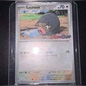 Lechonk Best Buy Promos Scarlet&Violet Stamped 156/198 commmon Rare year 2023